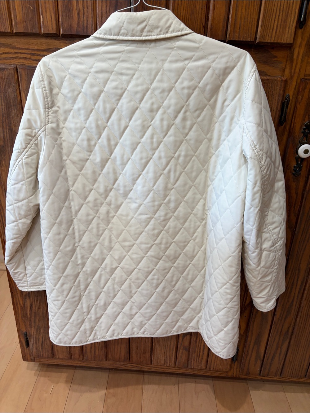 GAP Cream Quilted Lightweight Puffer Jacket XL - Picture 2 of 7